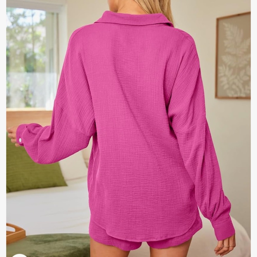 2 pc LINEN set, s XL, NWT